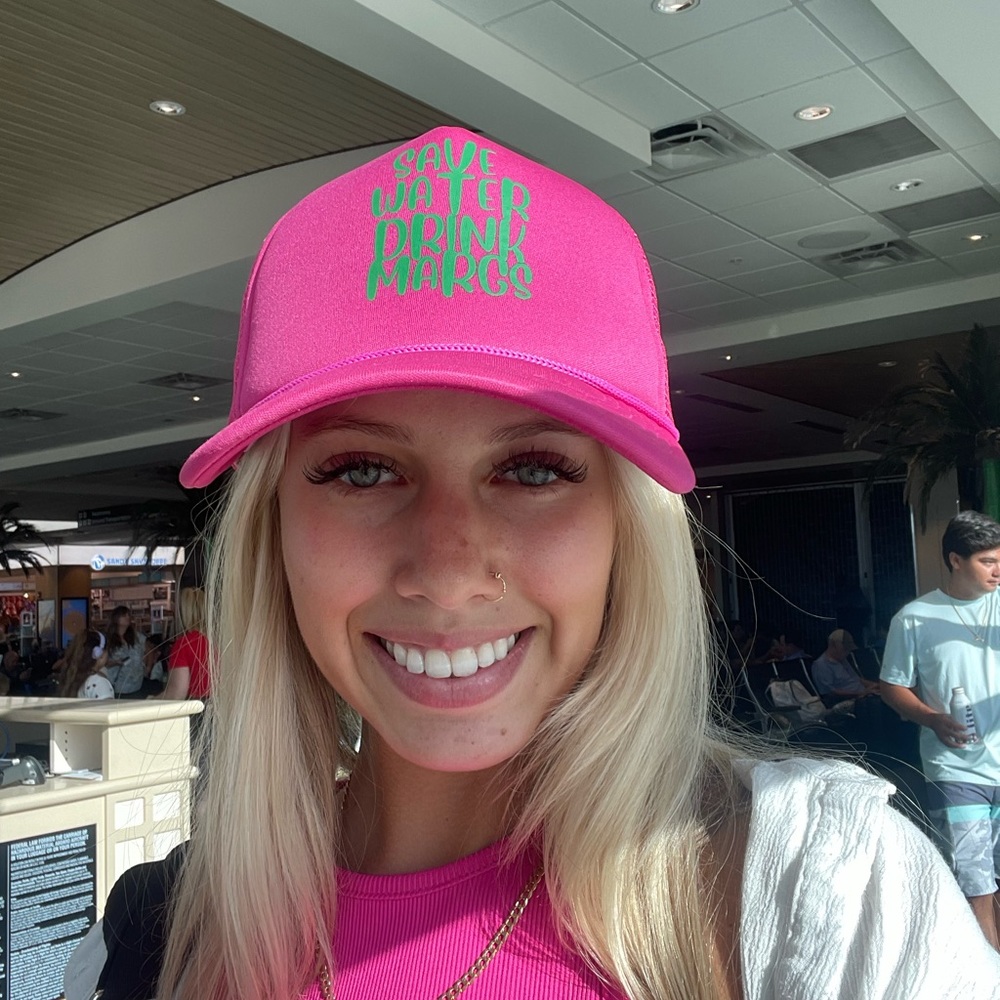 Margarita trucker hat